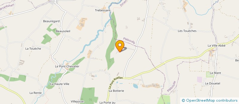 localisation de l'entreprise SCI MALO  HENANBIHEN