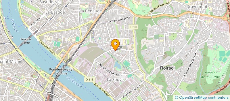 localisation de l'entreprise SCI MALO  FLOIRAC