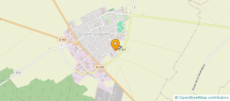 localisation de l'entreprise SCI MALO  SAINT-SOUPPLETS