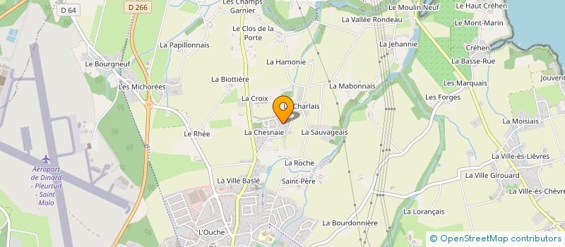 localisation de l'entreprise SCI MALO AN ABATY  PLEURTUIT