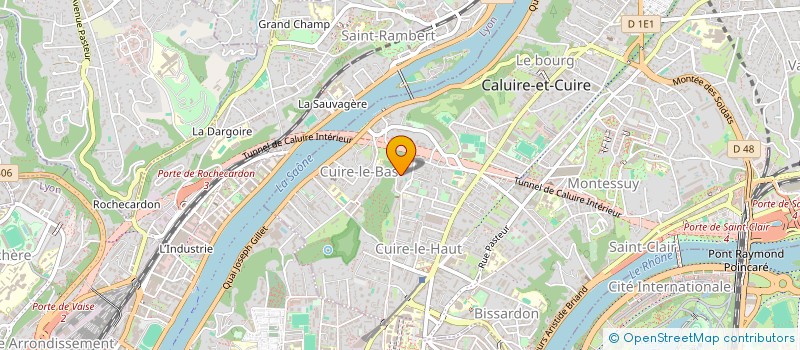 localisation de l'entreprise SCI MALO.C  CALUIRE-ET-CUIRE