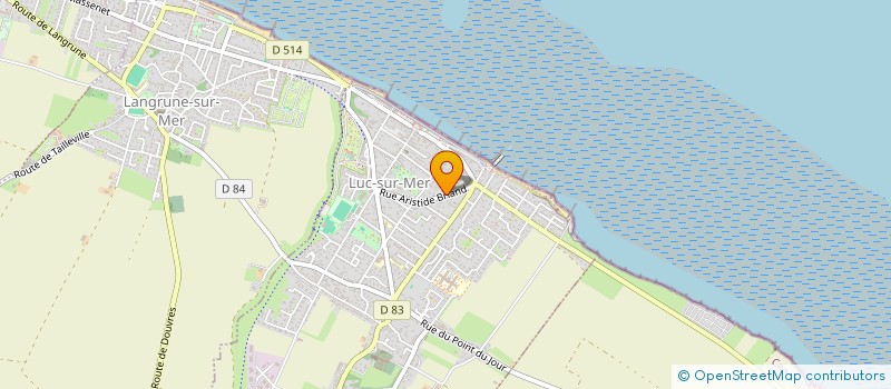 localisation de l'entreprise SCI MALO LES BAINS  LUC-SUR-MER