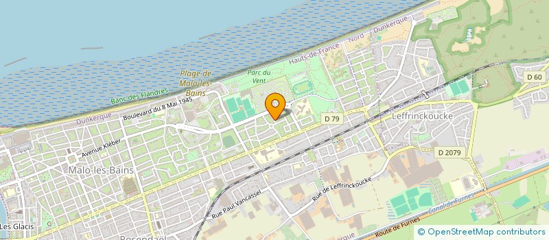 localisation de l'entreprise SCI MALO LES URSULINES à DUNKERQUE