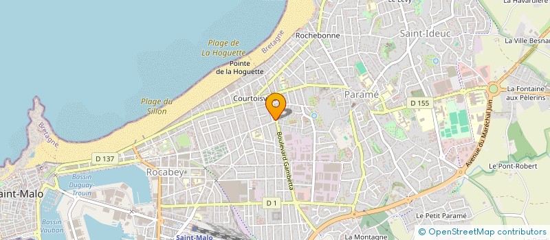 localisation de l'entreprise SCI MALO VOYAGEUR  SAINT-MALO