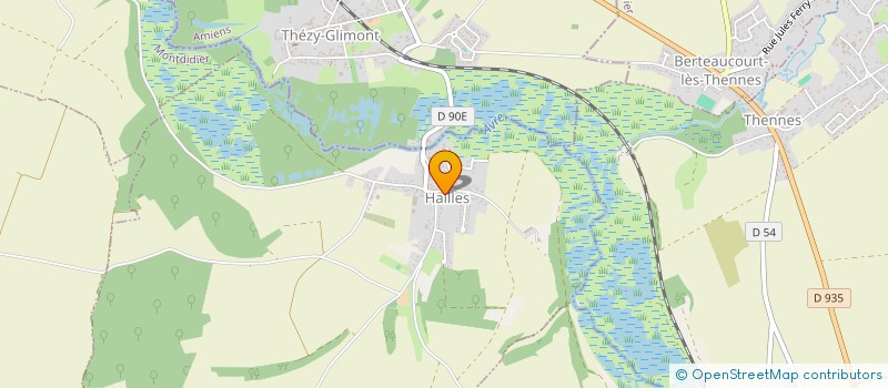 localisation de l'entreprise SCI MALOA  HAILLES