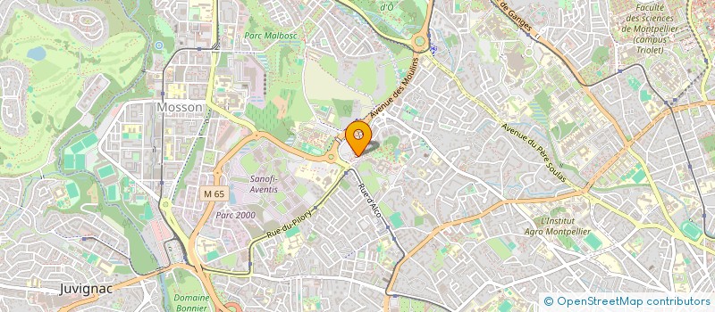 localisation de l'entreprise SCI MALOCAP à MONTPELLIER