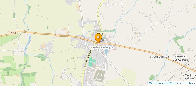 localisation de l'entreprise SCI MALOCLA  FAY-DE-BRETAGNE