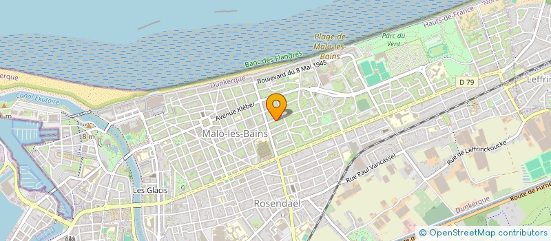 localisation de l'entreprise SCI MALODK59 à DUNKERQUE