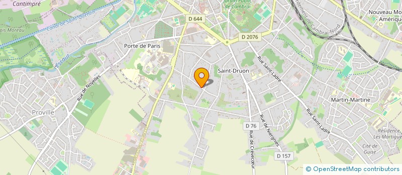 localisation de l'entreprise SCI MALOFLO  CAMBRAI