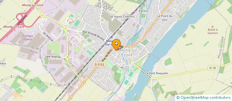 localisation de l'entreprise SCI MALOGE  MEUNG-SUR-LOIRE
