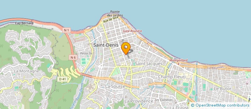 localisation de l'entreprise SCI MALOHE à SAINT-DENIS