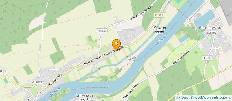 localisation de l'entreprise SCI MALOJA à MUIDS