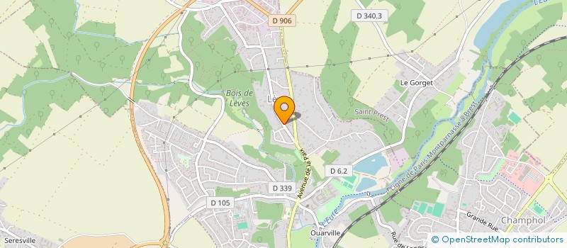 localisation de l'entreprise SCI MALOK'VILLA à LEVES