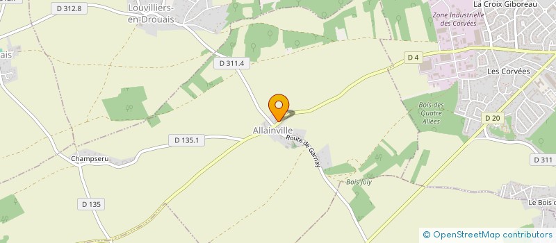 localisation de l'entreprise SCI MALOKIA à SAULNIERES