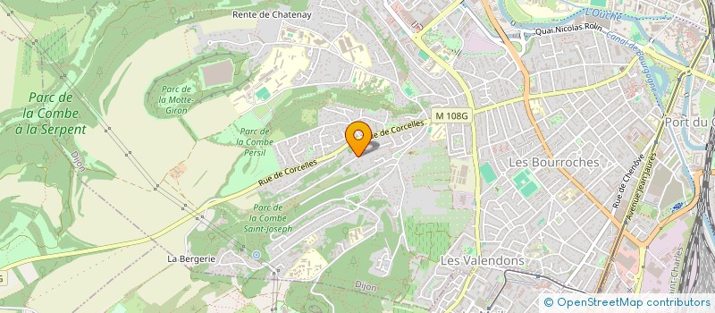 localisation de l'entreprise SCI MALOMI à DIJON