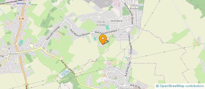 localisation de l'entreprise SCI MALON à WALLERS