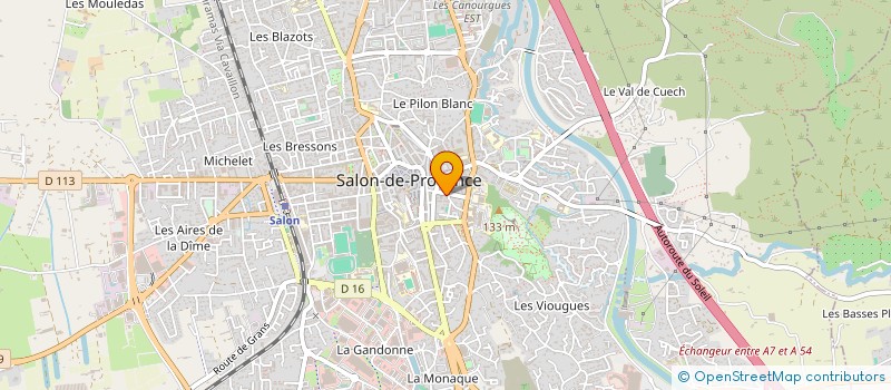 localisation de l'entreprise SCI MALONA  SALON-DE-PROVENCE