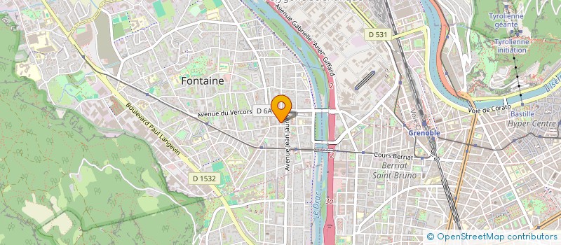 localisation de l'entreprise SCI MALONY  SASSENAGE