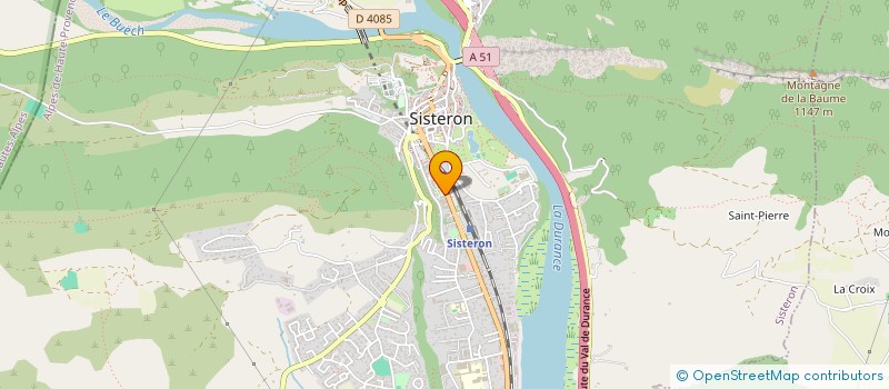 localisation de l'entreprise SCI MALOPI  SISTERON