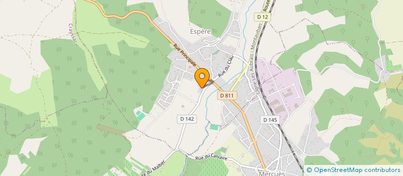 localisation de l'entreprise SCI MALORO BARDIN  ESPERE