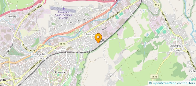 localisation de l'entreprise SCI MALOSSE INVESTISSEMENT  L HORME