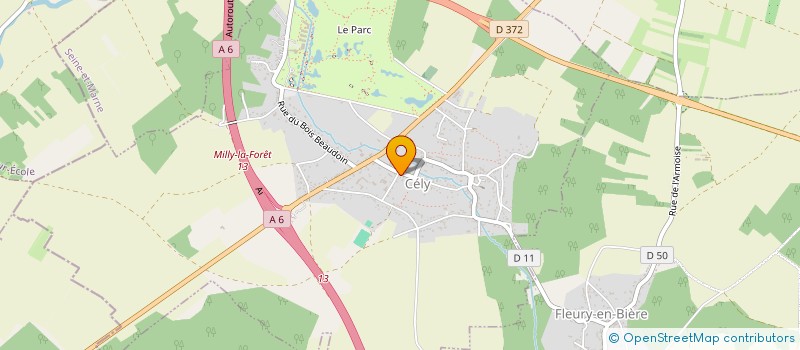 localisation de l'entreprise SCI MALOU  SAINT-GERMAIN-SUR-ECOLE