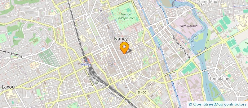 localisation de l'entreprise SCI MALOU  NANCY