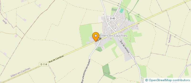 localisation de l'entreprise SCI MALOU à VILLERS-EN-CAUCHIES