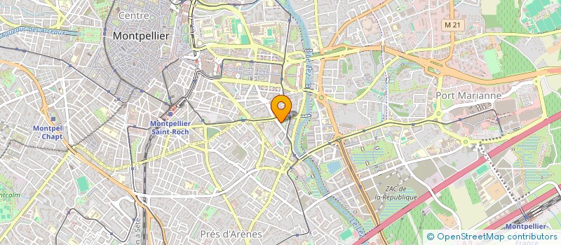 localisation de l'entreprise SCI MALOU à MONTPELLIER