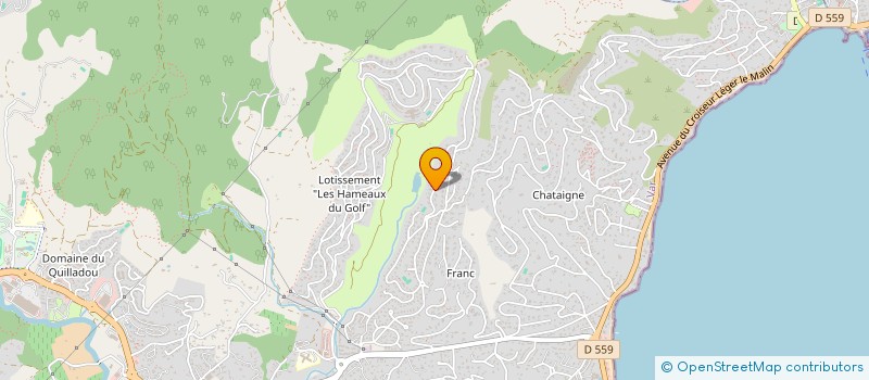 localisation de l'entreprise SCI MALOUAD à SAINTE-MAXIME
