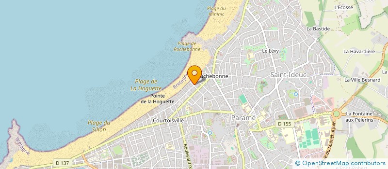 localisation de l'entreprise SCI MALOUINE  SAINT-MALO