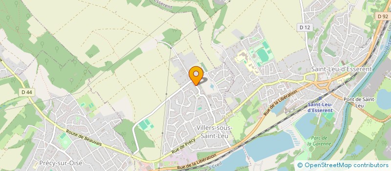 localisation de l'entreprise SCI MALOUNI  VILLERS-SOUS-SAINT-LEU