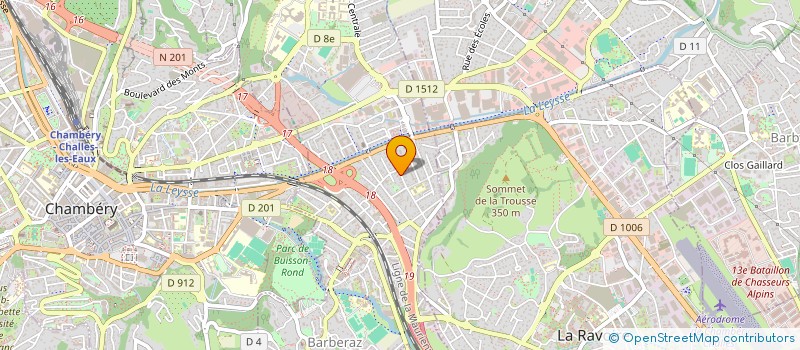 localisation de l'entreprise SCI MALOVAC  BARBERAZ