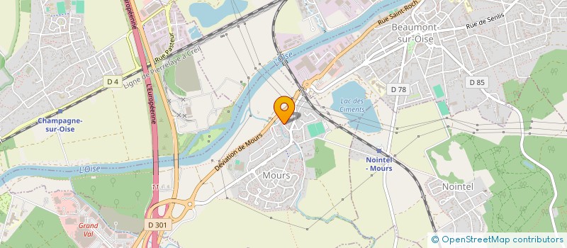 localisation de l'entreprise SCI MALPASO  MOURS