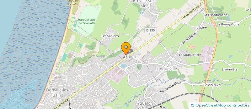 localisation de l'entreprise SCI MALQUERRE  BREVILLE-SUR-MER