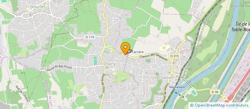 localisation de l'entreprise SCI MALRAPH  VERNAISON