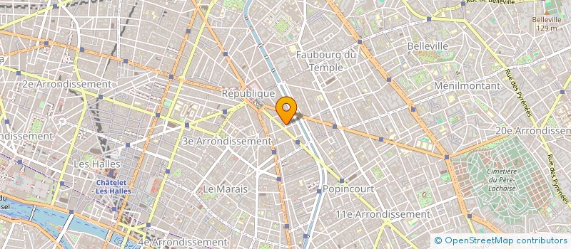 localisation de l'entreprise SCI MALTE ET NIGER  PARIS