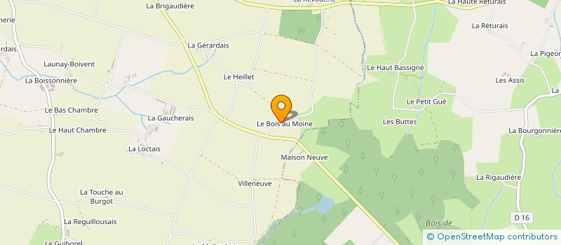 localisation de l'entreprise SCI MALTERRE-PE  VAL-COUESNON