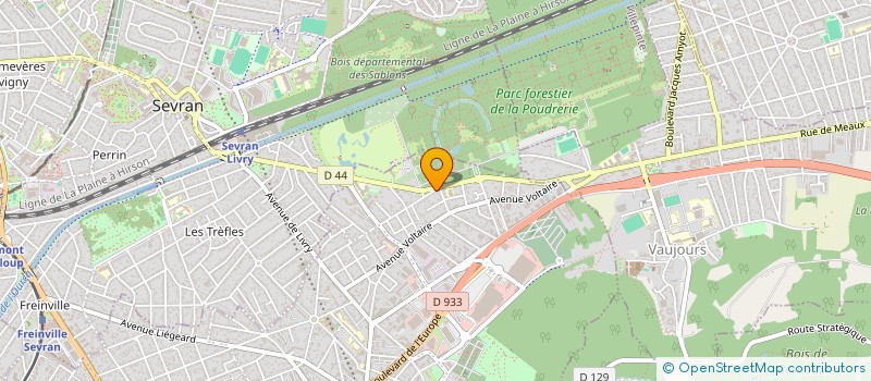 localisation de l'entreprise SCI MALU à LIVRY-GARGAN