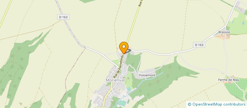 localisation de l'entreprise SCI MALU  MORIENVAL