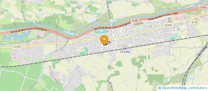 localisation de l'entreprise SCI MALUCATOF  LE SOLER