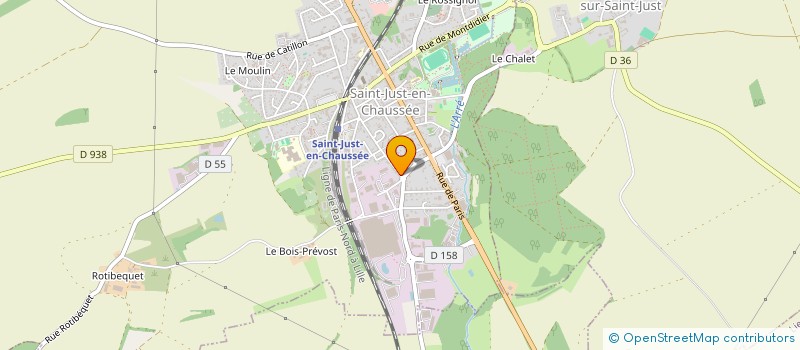 localisation de l'entreprise SCI MALUCAYO  SAINT-JUST-EN-CHAUSSEE