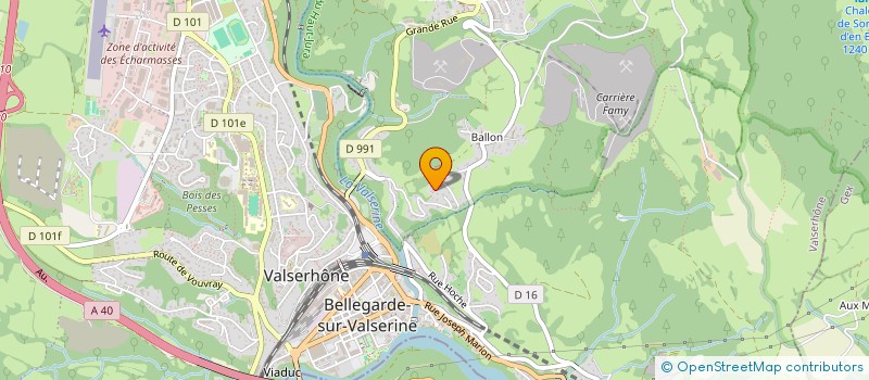 localisation de l'entreprise SCI MALUCO à VALSERHONE