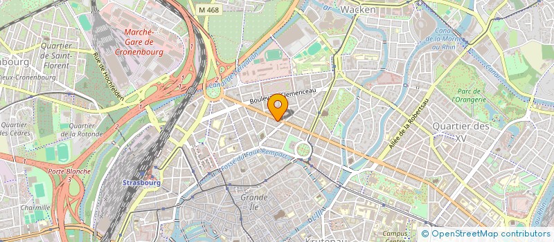 localisation de l'entreprise SCI MALUFLO  STRASBOURG