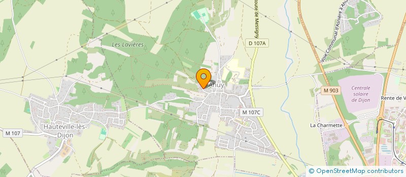 localisation de l'entreprise SCI MALUGAS  AHUY