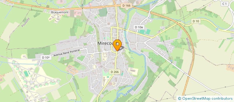 localisation de l'entreprise SCI MALULO  MIRECOURT