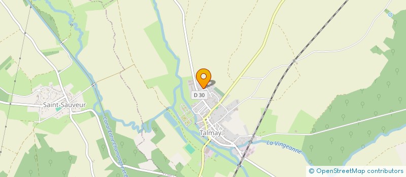 localisation de l'entreprise SCI MALUNA  TALMAY
