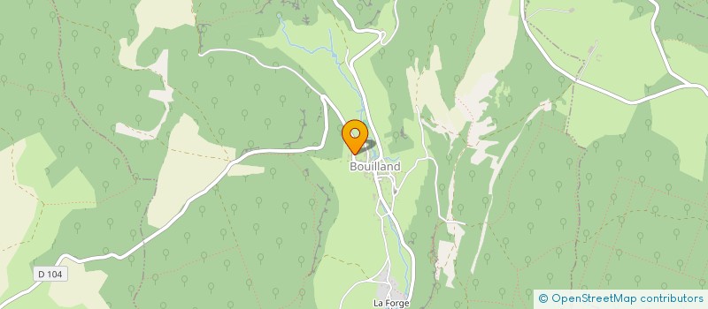 localisation de l'entreprise SCI MALUNA  BOUILLAND