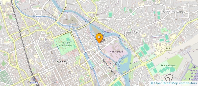 localisation de l'entreprise SCI MALURO  NANCY