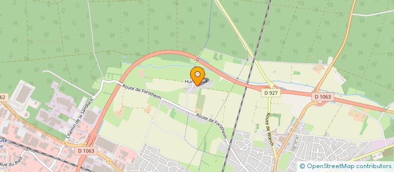 localisation de l'entreprise SCI MALUSA  HAGUENAU